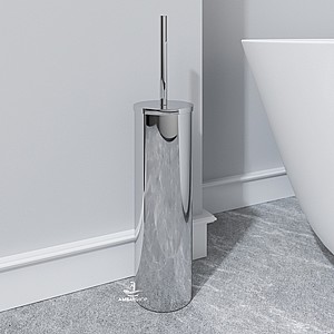 מברשת אסלה צבע ניקל מברשת אסלה צבע ניקל